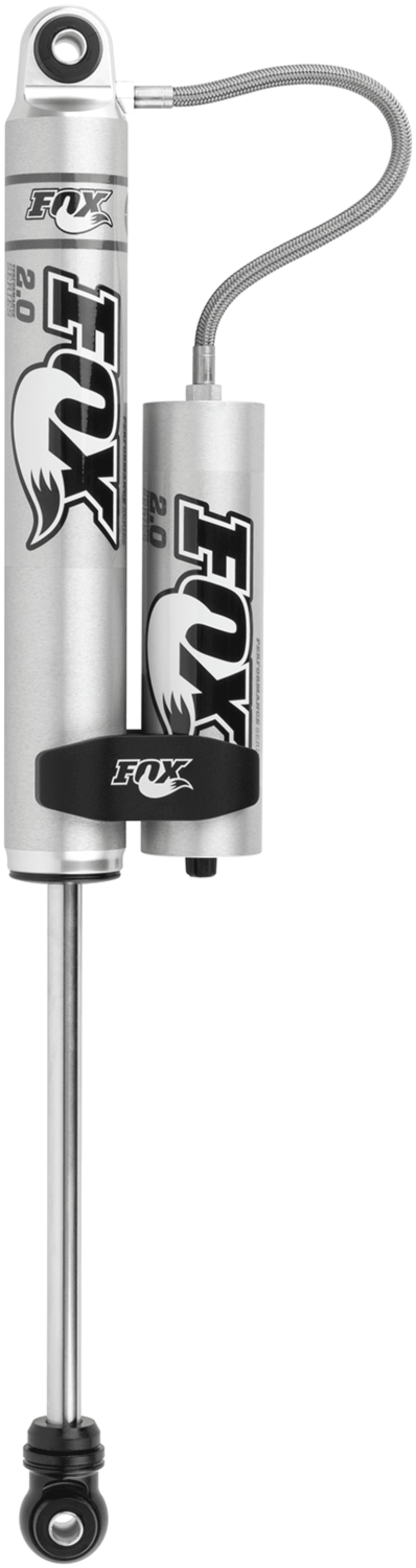 FOX — Fox 2.0 Performance Series 10.1in. Smooth Body R/R Shock Aluminum / Std Travel / Eyelet Ends - Black
2.0 Shock