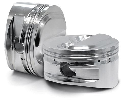 CP Pistons — CP Piston & Ring Set for Nissan SR20DE w/ Turbo - Bore (89.5mm) - Size (+3.5mm) - CR (9.0)