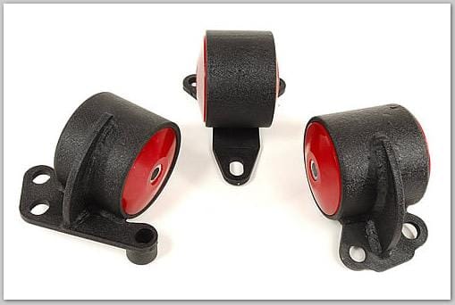 Innovative Mounts — Innovative 92-95 Civic B/D Series Black Steel Mounts 85A Bushings (2 Bolt)