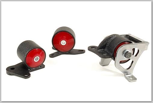 Innovative Mounts — Innovative 96-00 Civic B/D Series Black Steel Mounts 85A Bushings (2 Bolt)