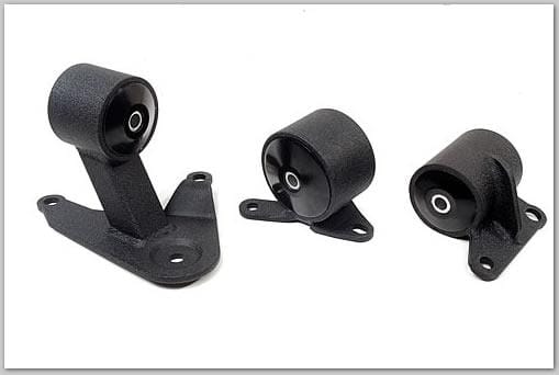 Innovative Mounts — Innovative 92-96 Prelude F-Series/H-Series Black Steel Mounts 85A Bushings