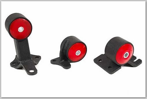 Innovative Mounts — Innovative 88-91 Civic B-Series Black Steel Mounts 60A Bushings (Cable)