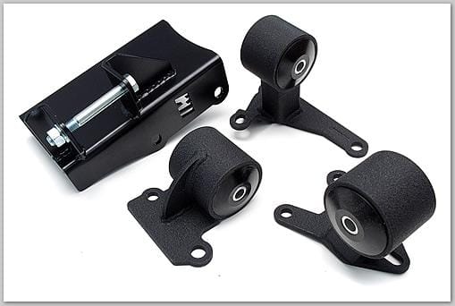 Innovative Mounts — Innovative 94-01 Integra H-Series Black Steel Mounts 85A Bushings