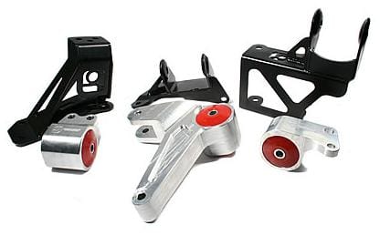 Innovative Mounts — Innovative 92-95 Civic K-Series Black Aluminum Mounts 85A Bushings (Not K24 Trans)