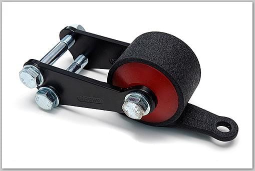 Innovative Mounts — Innovative 88-91 Civic / CRX B-Series Black Steel 75A Bushing Front Mount for B-Series Cable Trans