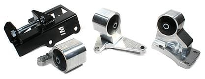 Innovative Mounts — Innovative 92-95 Civic H-Series Black Aluminum Mounts 75A Bushings