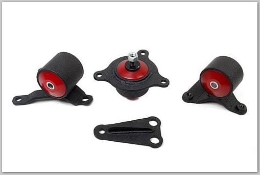 Innovative Mounts — Innovative 02-05 Civic K-Series Black Steel Mounts 75A Bushings (Not K24 Trans)