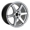 Enkei — Enkei T6S 18x8.5 45mm Offset 5x100 Bolt Pattern 72.6 Bore Matte Silver Wheel